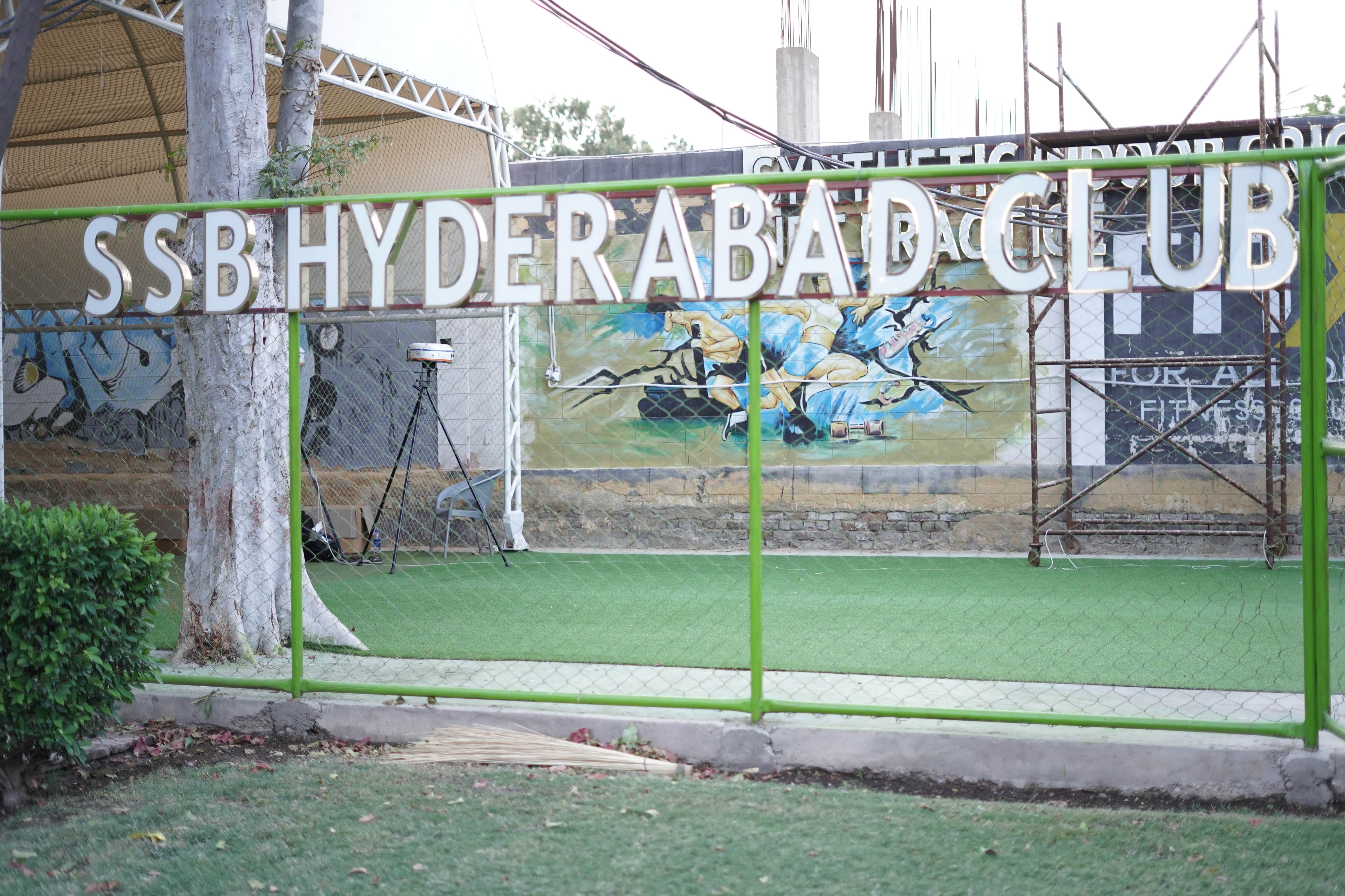 Cricket Net Practice